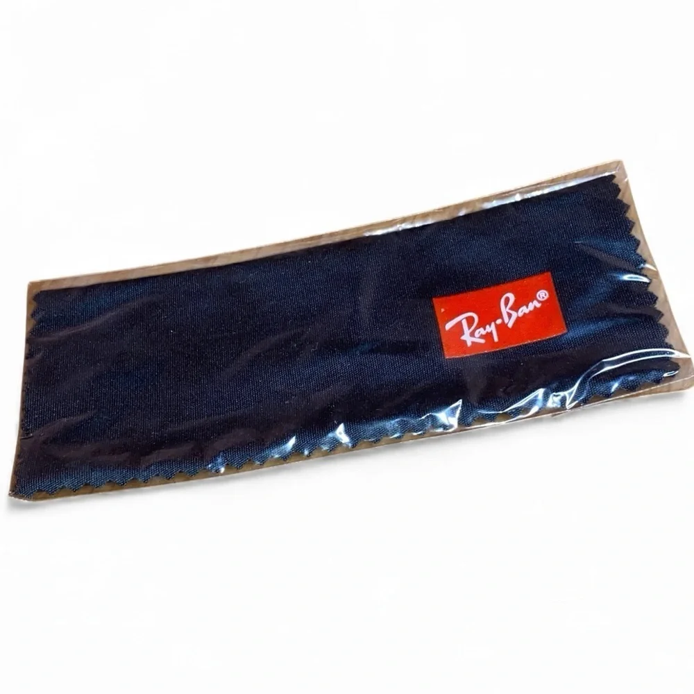 RAY BAN EYEGLASSES-Frames Case Cleaning Cloth RB 7185 8083 Clear, Gray, Red